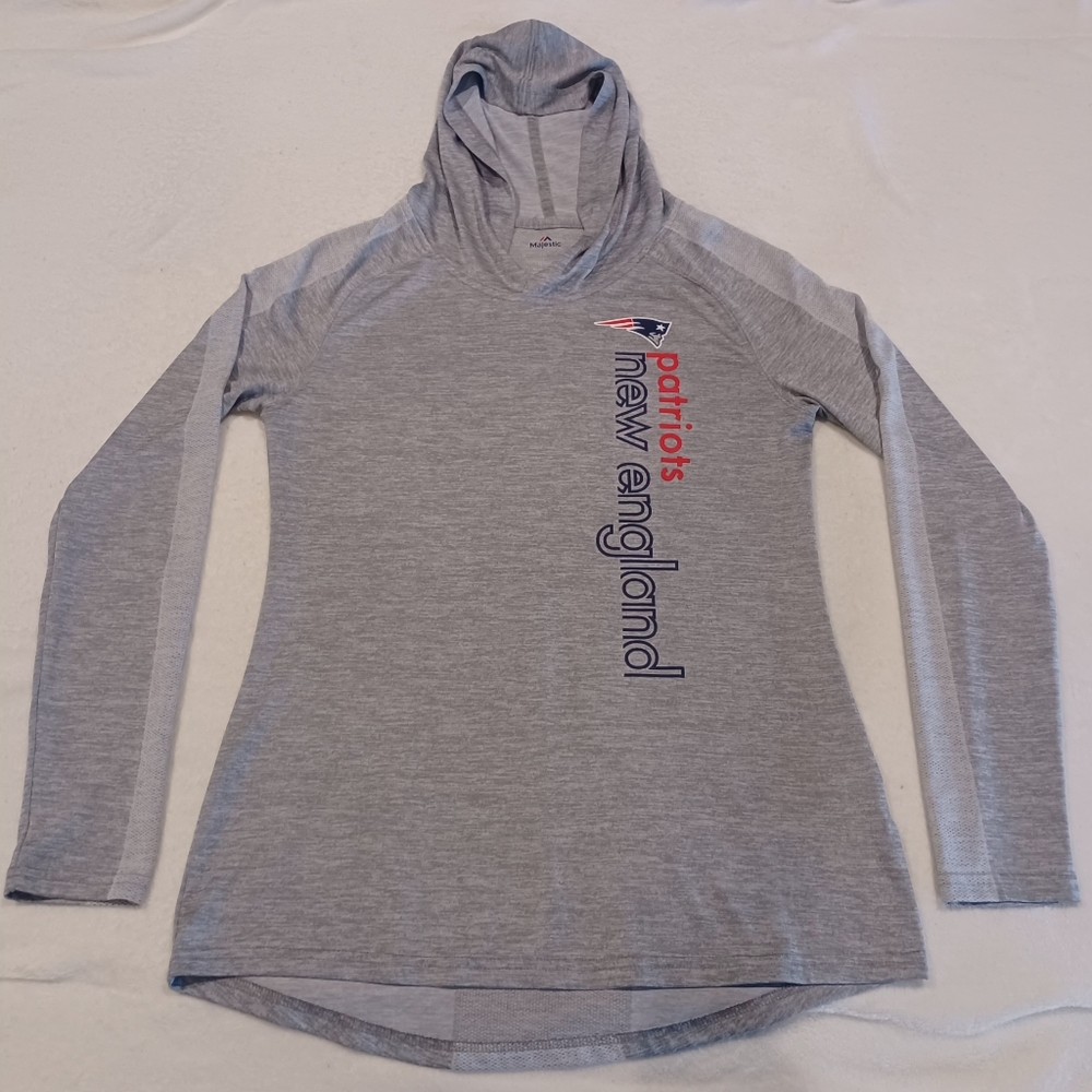 Youth Boys Size Large Lightweight New England Patriots Pullover Shirt